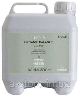 Шампунь для волосся щоденного використання Lakme Teknia Organic Balance Shampoo 5000 ml