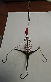 Рамка Delta 40 г.на 3 гачки Снасть для лову толстовка