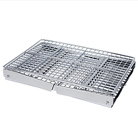 Кемпінговий Гриль Вугільний Bo-Camp Compact Delux Silver (8108360) Портативний Складаний для дачі, фото 9
