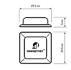 Панельна 4G LTE антена MIMO MarketNet T800 18 дБ 900/1700-2700 МГц (Мілітарі), фото 7