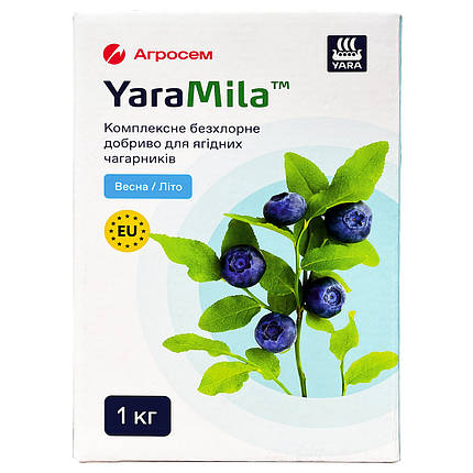 YaraMila ("Яра Міла"), добриво для чорниці та лохини, 1 кг, Фінляндія, фото 1