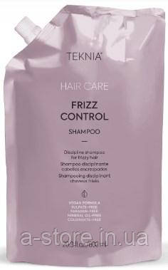 Безсульфатний шампунь для неслухняного або кучерявого волосся Lakme Teknia Frizz Control Shampoo, фото 1