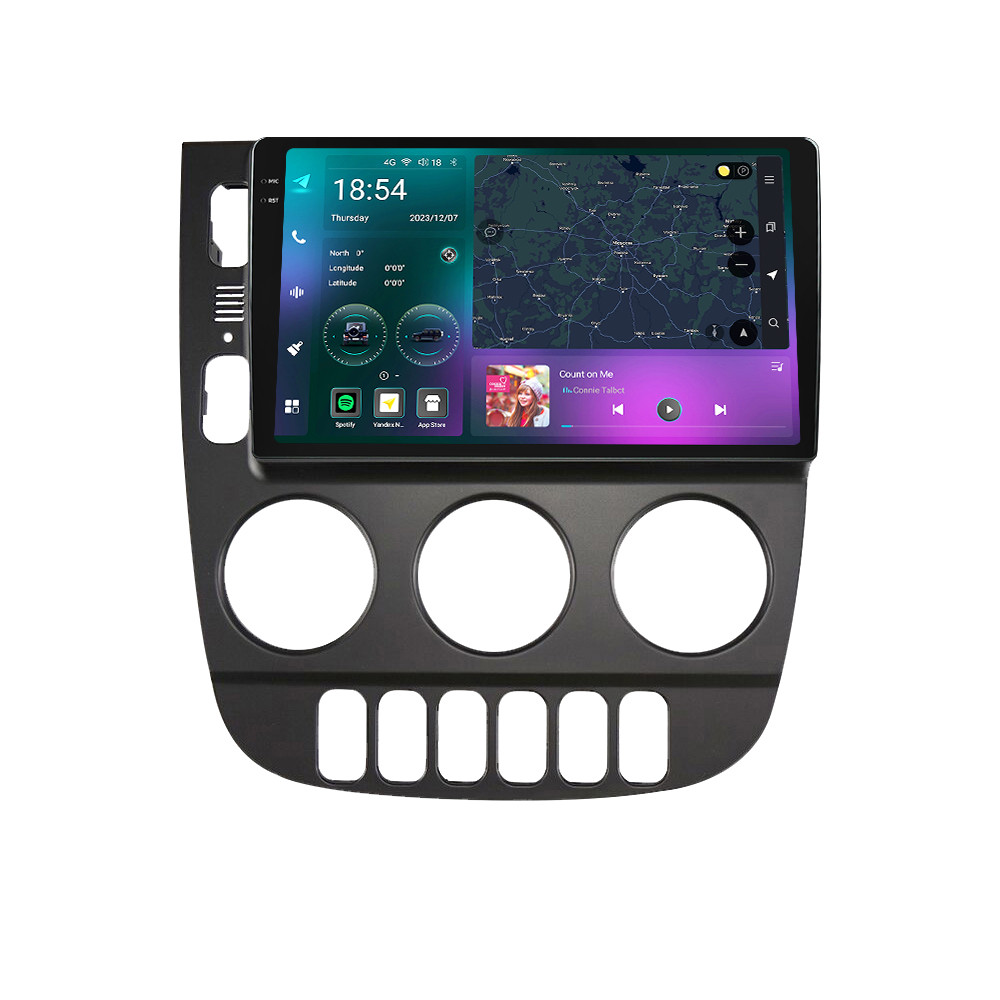Штатна магнітола Mekede M7 Plus Mercedes - Benz M-Class I W163 ML (1997-2005) CarPlay QleD