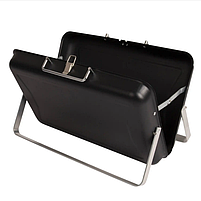 Кемпінговий Гриль Вугільний Bo-Camp Irvin Black/Silver (8108380) Портативний Складаний для дачі, фото 8
