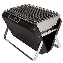Кемпінговий Гриль Вугільний Bo-Camp Irvin Black/Silver (8108380) Портативний Складаний для дачі, фото 3