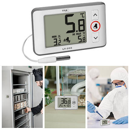 Професійний цифровий термометр TFA LT 202 (White), фото 1