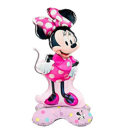 Повітряна кулька стояча "Міні Маус", Китай, 63х31 см, фото 1