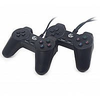 Комплект геймпадів Gembird JPD-UB2-01 Black  (JPD-UB2-01)