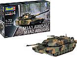 Збірна модель (1:72) Танк Abrams M1A1 AIM(SA) / M1A2, фото 3