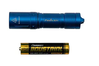 Ліхтар-брелок Fenix E01 V2.0 (Blue), фото 6