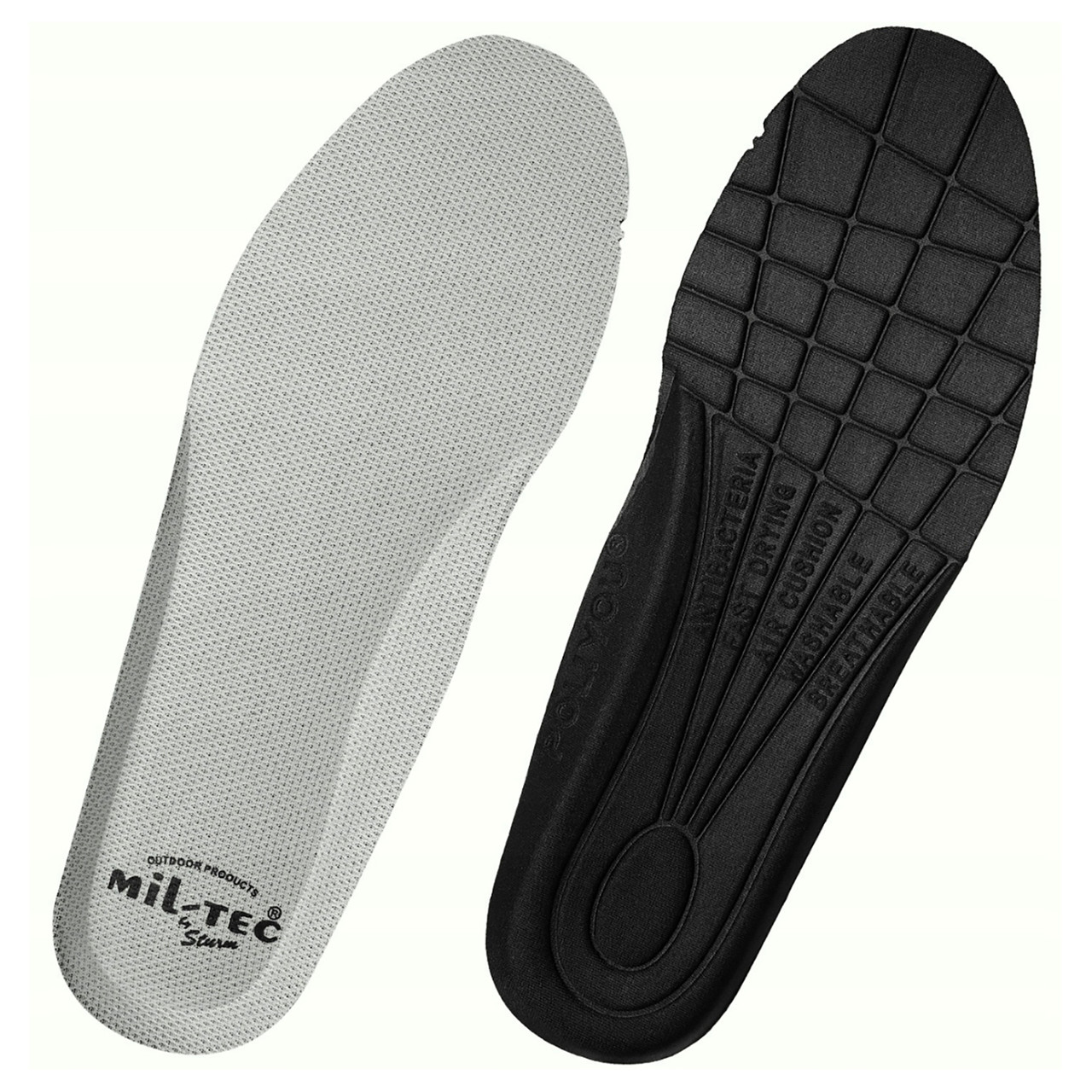 Устілки ортопедичні антибактеріальні Mil-Tec INSOLES POLIYOU® 42