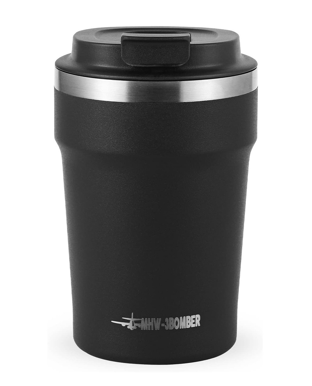 Термокружка MHW-3BOMBER Vacuum Coffee Mugs 360 мл Чорна