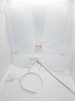 Крила Метелик та аксесуари білі