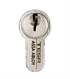 Циліндр дверний TESA 50x50 з воротком, фото 3