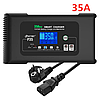 Імпульсний зарядний пристрій для автомобільного та гелевого акумулятора HTRC P35 35A 12В-24В AGM GEL LiFePO4, фото 2