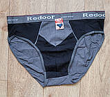 Чоловічі труси плавки бавовна, набір 3 шт Redoor, чоловіча спідня білизна XL р (46-48), фото 3