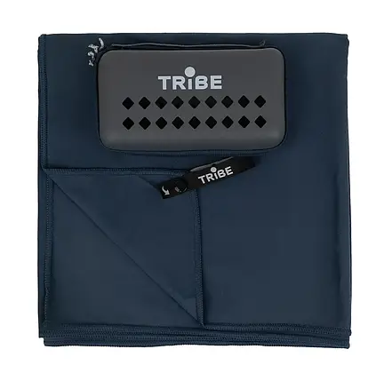 Рушник з мікрофібри Tribe Pocket Towel, 50х100 см (Navy), фото 1