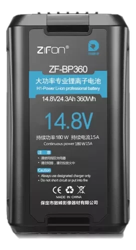 Акумулятор Zifon ZF-BP360 V-Mount 360 Wh 243000 mAh 14.8 V (BP-360) (з USB і D-Tap)