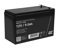 Акумулятор для ДБЖ Green Cell AGM06 12V 9Ah VRLA (AGM06)