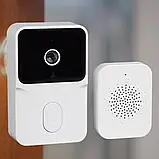 Бездротовий дверний відеодзвінок WiFi Mini Doorbell M6 Розумний акумуляторний дзвінок вічок із камерою для дому, фото 3