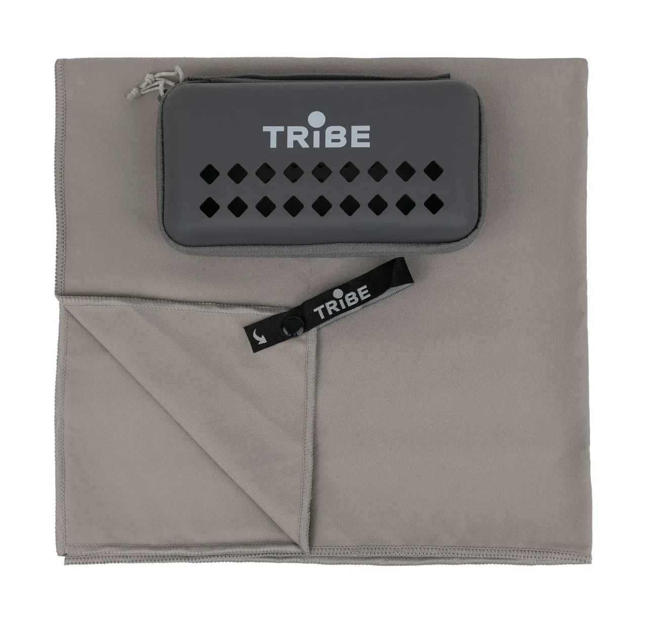 Рушник з мікрофібри Tribe Pocket Towel, 60х120 см (Grey)
