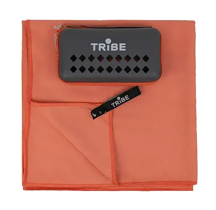 Рушник з мікрофібри Tribe Pocket Towel, 120х60 см (Brick Red), фото 1