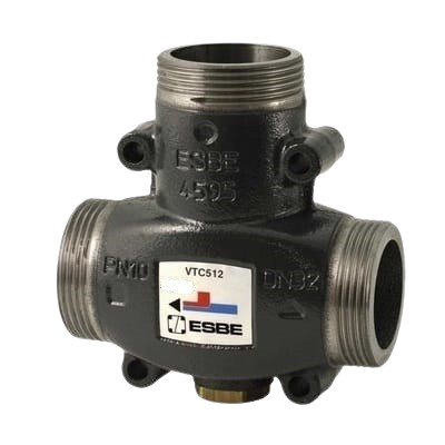 Триходовий змішувальний клапан Esbe VTC 512 60°C DN32 Ø1½"