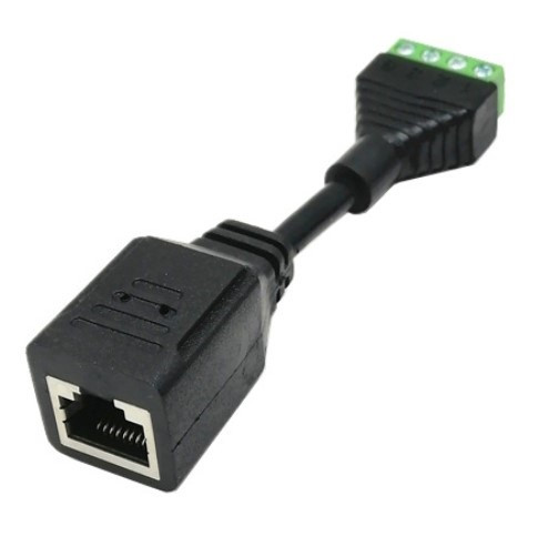 RJ45 гніздо з 4-піновою клемною колодкою 10 см