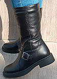 Чоботи зимові жіночі на підборі від виробника ШТ24-2024, фото 2