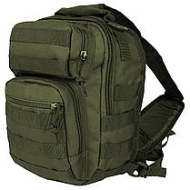 Рюкзак однолямковий MIL-TEC One Strap Assault Pack 10L Olive, фото 3