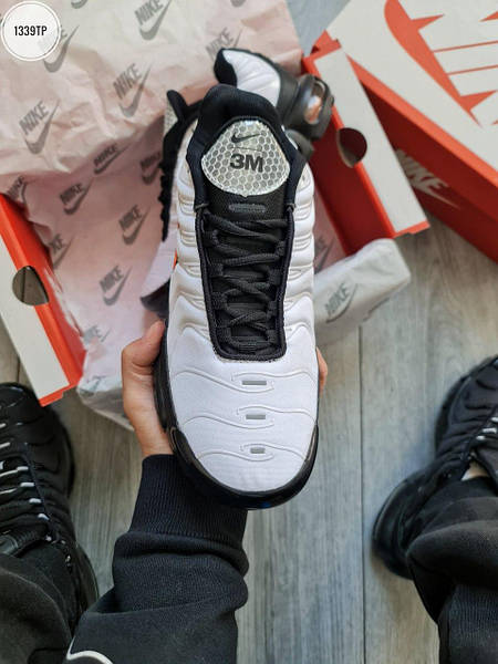 Nike Air Max TN Plus 3M White Black 3 Krosonavtik