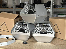 Генератор мильних бульбашок  BUBBLE MACHINE з пультом ДУ ціна за шт ) колір сірий