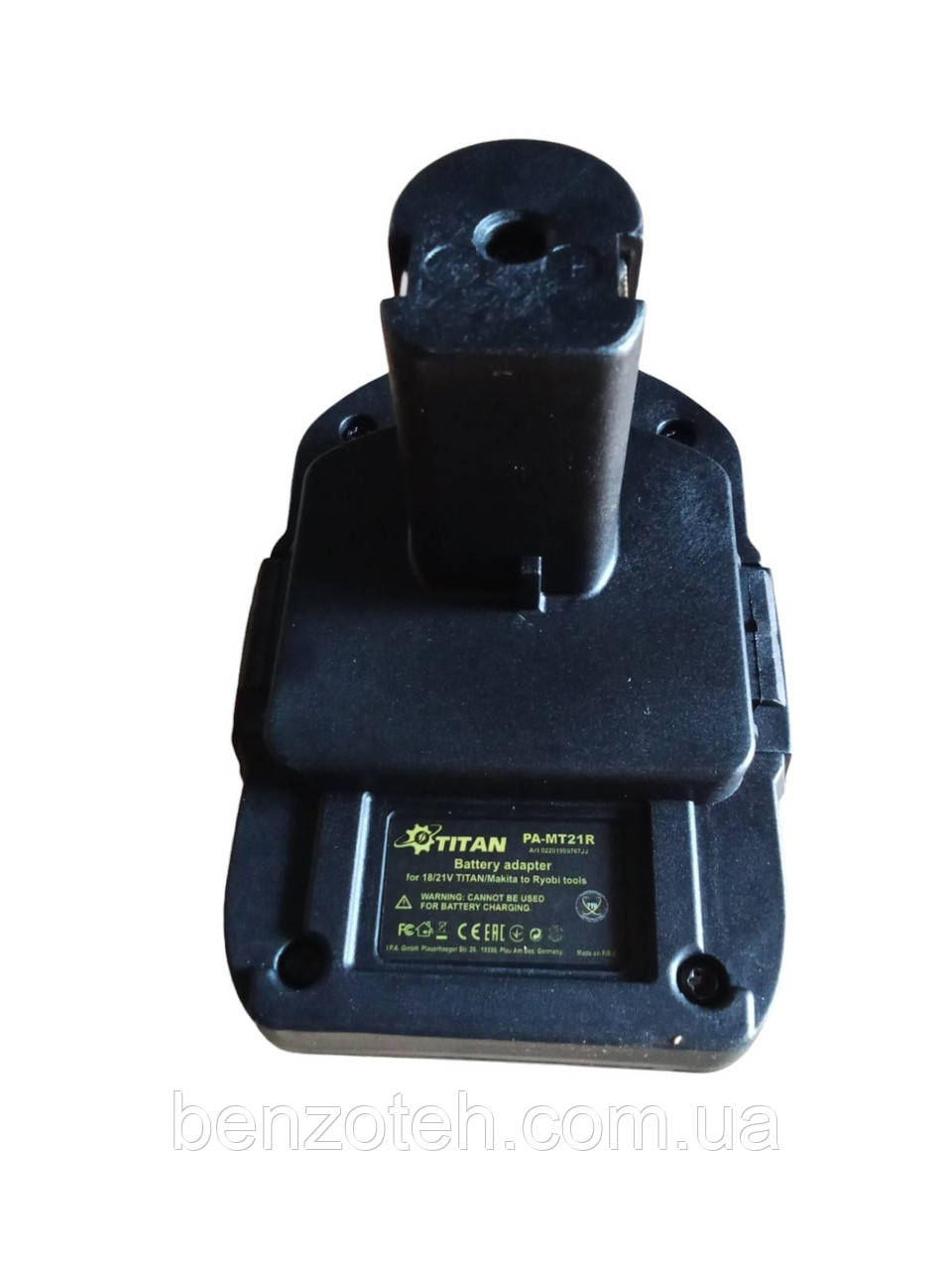 Адаптер Титан PA-MT21R для батареї Makita на RYOBI