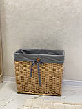 Ящик для зберігання з лози. Арт:4545, фото 4