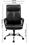 Офисное кресло Бронкс Richman черное, фото 9
