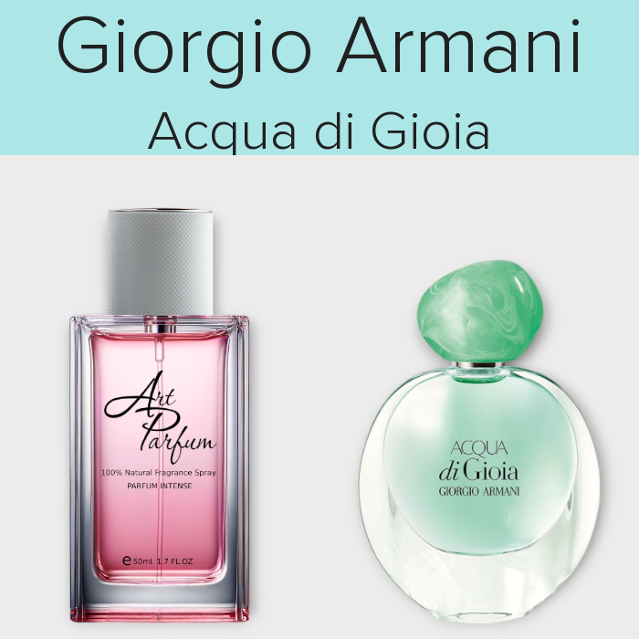 Парфуми INTENSE 50мл. Аромат схожий з Giorgio Armani Acqua di Gioia, фото 1
