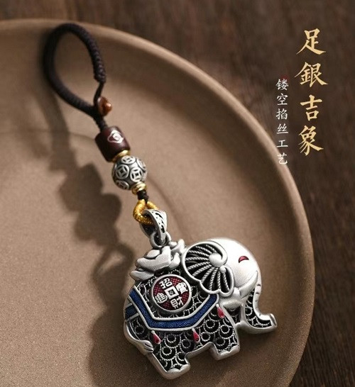 Модний Креативний Стильний латунний кулон-брелок брелоки для ключів, фото 1