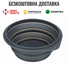 Миска Trixie для собак, дорожня, 2 л, d:22 см (гума)