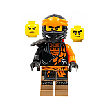 Lego Ninjago Golden Dragon Cole with Gold Weapons: ексклюзивна міні фігурка колекційна Коул із золотою зброєю 892290, фото 4