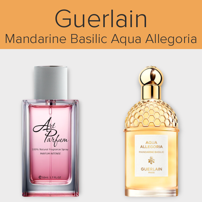 Парфуми INTENSE 50мл. Аромат схожий з Guerlain Mandarine Basilic Aqua Allegoria, фото 1