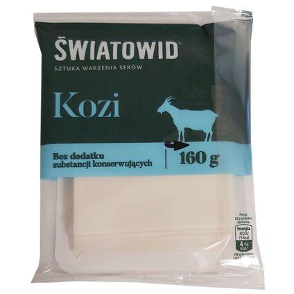 Сир слайсами козячий Swiatowid Kozi 160гр