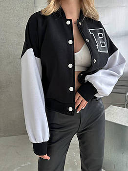 Жіночий бомбер на тонкому флісі