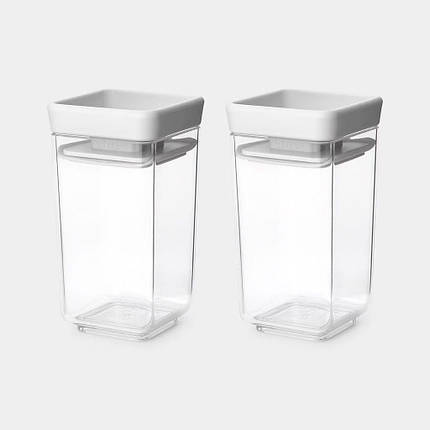 Набір ємностей для зберегання Brabantia Tasty+ 2 шт х 0.15 л (230585), фото 2