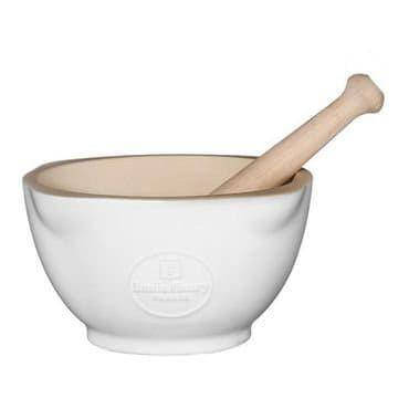 Cтупка з товкачем Emile Henry Kitchen tools 0.45л, біла (110255), фото 1