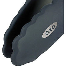 Щипці кухонні OXO Good Grips, 23 см з силіконом чорні (1101880), фото 3
