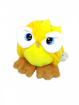 М'яка іграшка на присосці "Совушка Злата" жовта, 12см SOVAжелтая G-Rich