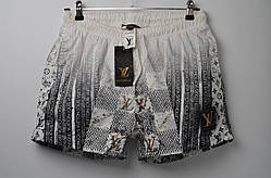 Плавки Louis Vuitton White Black плавальні шорти луі вітон шорты плавательные мужские шорти для спорту луи вит