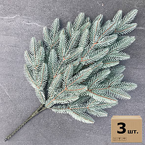 Гілка ялинки штучна Classic 60 см блакитна (упаковка 3 штуки)
