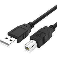 Кабель для принтера ХР-307 USB 2.0 AM/BM мідь 5м