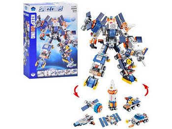 Конструктор Космічна техніка 6в1, 644 деталей BB068 G-Rich